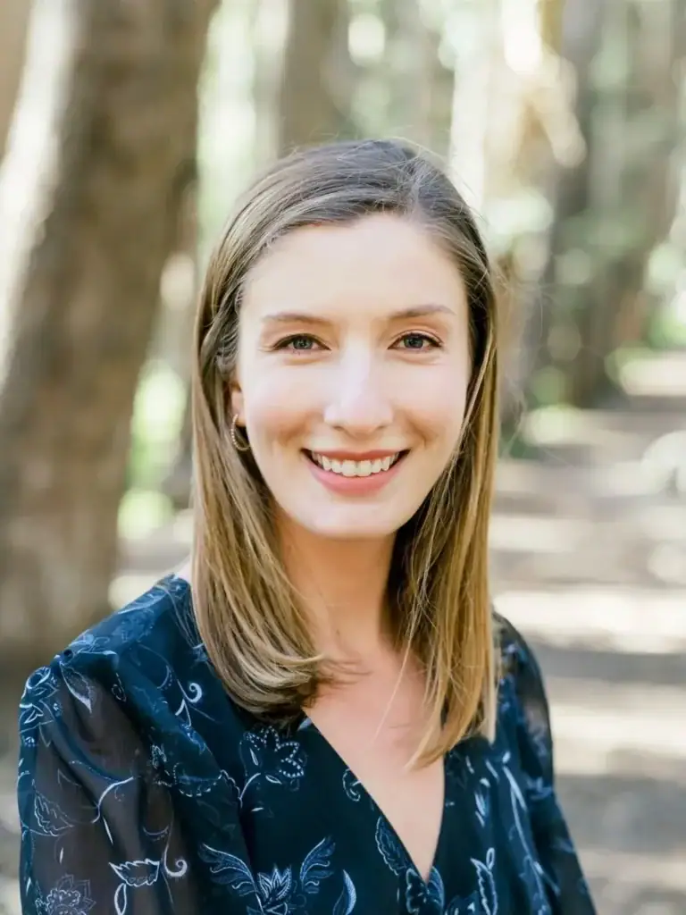 Portrait of Kate Corcoran, Ph.D., anxiety therapist at Pacific Anxiety Group.