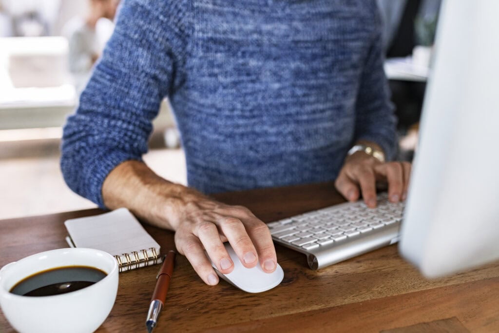 Online therapy session for anxiety and mental health support.
