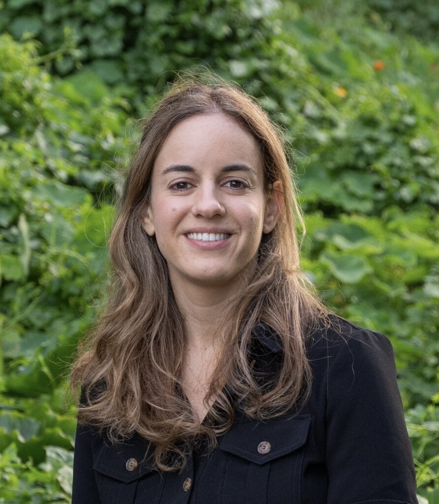 Tanera van Diggelen Psy.D. outdoor portrait in greenery.